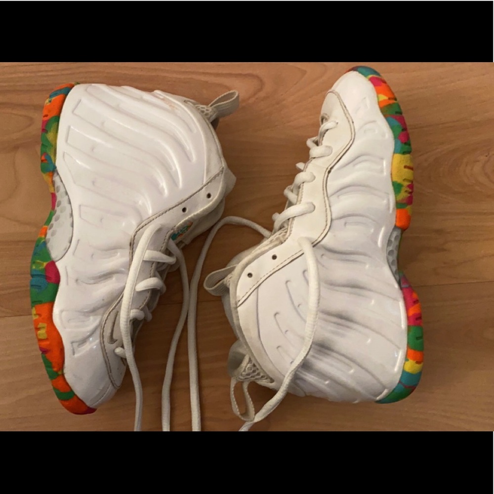 Nike Fruity Pebbles Little lil Posites in White